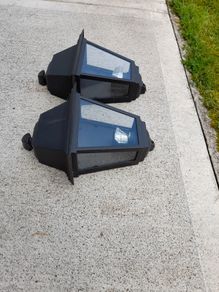 two (outdoor Wall lights)excellent condition.