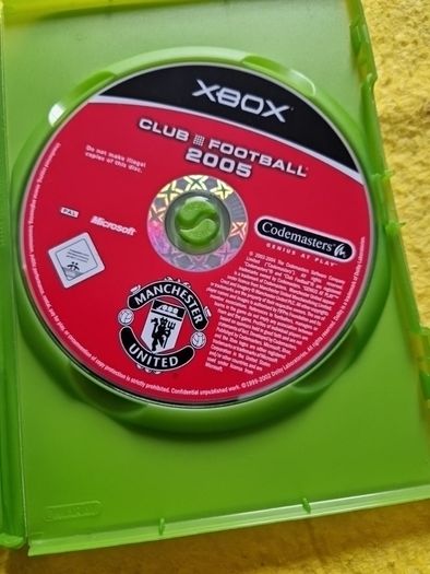 Manchester United Club football 2005 xbox Original