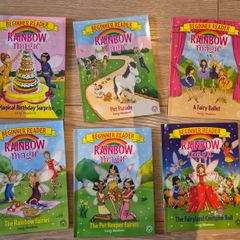 As new 6 x Rainbow Magic Beginner Readers