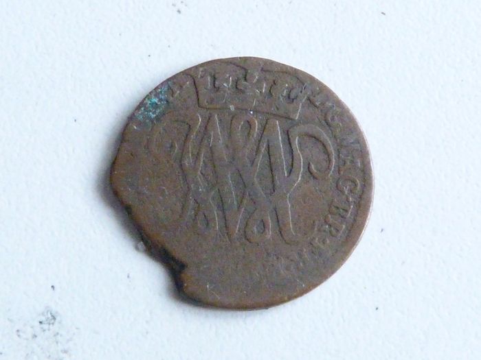 Scottish William and Mary twopence