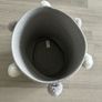 Grey and white basket Image 2