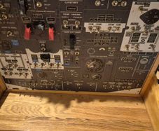 vinatge classic barn boeing 737 panel simulator