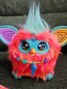Coral Furby interactive