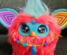 Coral Furby interactive