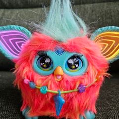 Coral Furby interactive