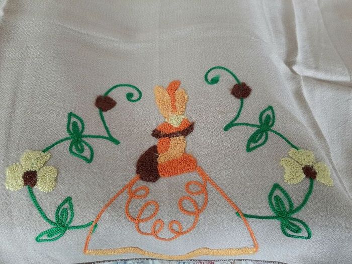 Vintage embroidered cloth