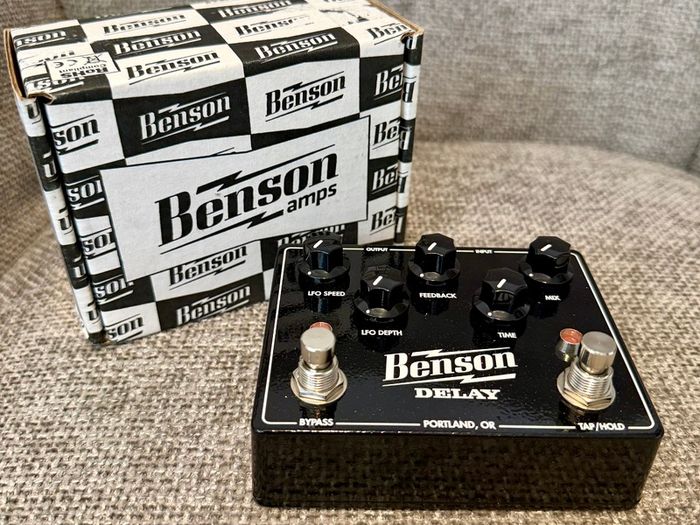 Benson Amps Delay 2023 - Present - Black
