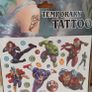 Kids super hero temporary tattoos Image 4