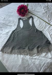 Abercrombie & fitch racer back top size large