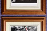 Dublin Bus 1960's - 2 x Matching Framed Photos
