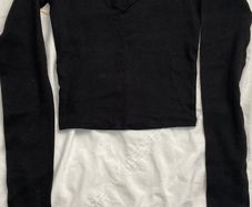 Bershka Black Top