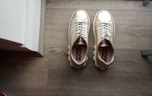 Minna Minna Helsinki Gold Chunky sneakers. RRP300