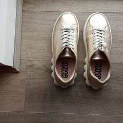Minna Minna Helsinki Gold Chunky sneakers. RRP300