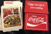Coca Cola Recipes 70's American box RARE