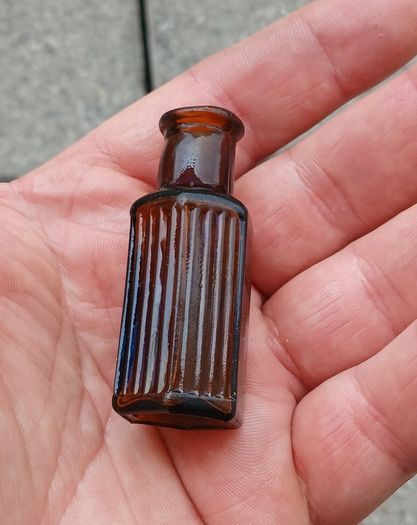 small poison bottle