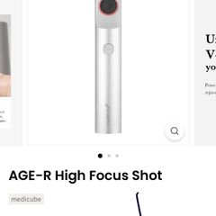 Medicube Age-R High Focus Shot wrinkle smoothing and reducing device ( same as HIFU treatment)