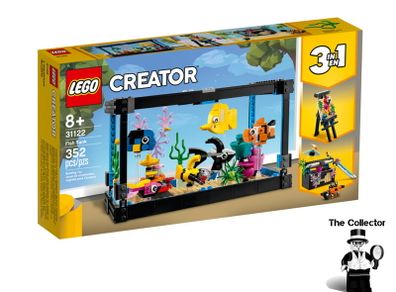 LEGO Creator 3 In 1 Fish Tank Set 31122 Brand New Factory Sealed