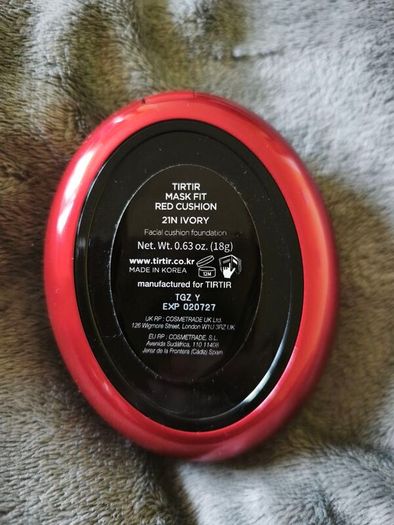 TIRTIR Mask Fit Red Cushion Foundation 21N Ivory