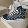 New Geox Ciak Hi Top Trainers EU34 UK1.5 Image 2