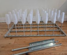 Ikea Wardrobe Komplement Pax Pull-out Shoe Racks X2 Rare/discontinued