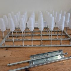 IKEA KOMPLEMENT PAX Pull-Out Shoe Racks x2 Rare/Discontinued