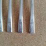 Silver plated dessert forks Image 4