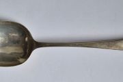 Sterling silver antique Serving spoon, George Wintle, 1790. Very rare.
