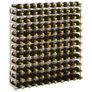 Wine Rack for 120 Bottles Solid Pinewood Image 5