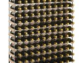 Wine Rack for 120 Bottles Solid Pinewood