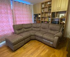 corner sofa, 5 piece modular suite