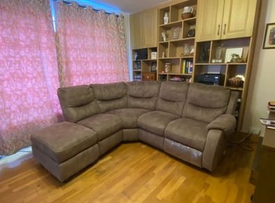 corner sofa, 5 piece modular suite