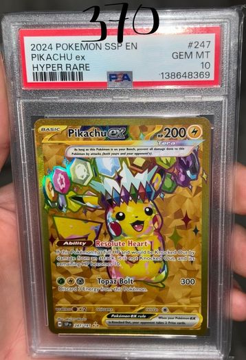 pokemon cards GRADED PRICED