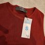 Ladies red sleeveless top size S Image 2
