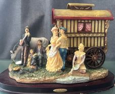 Antique large statues