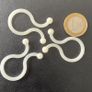 Cable Winder Clip | Plastic, White Image 2