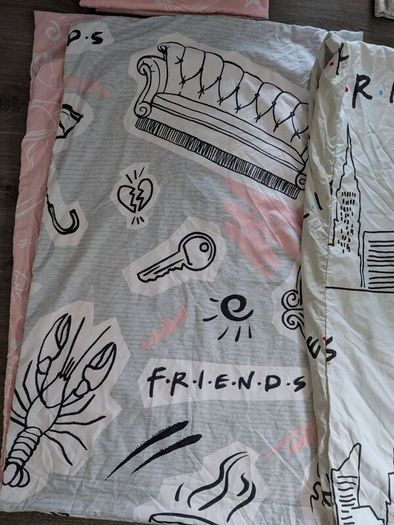 Two Friends Single Duvet Covers