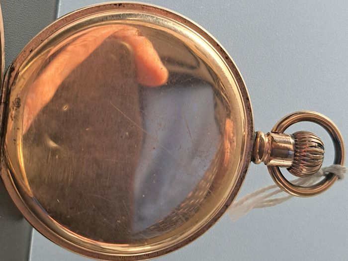 Record Watch Co "Roirol" - 14kt Gold Filled Hunter Case -1950s