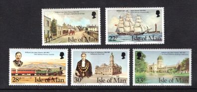 1984 Isle of Man William Cain (Civic Leader Victoria Australia) Commemorative Stamps Mint Never Hinged (MNH)