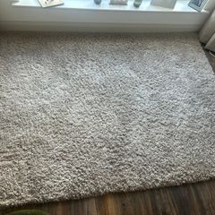 Kingston Taupe Shaggy Rug - 160x230cm