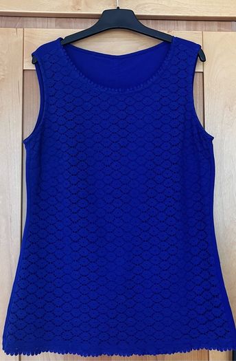 Ladies Deep Blue/Purple Top