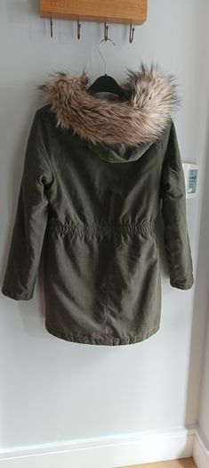 New Look Parka girl hooded jacket Age 10-11