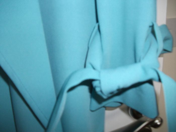 Long coat Turquoise size 12 BNWT