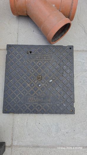 Waste pipe connections, AJ with frame