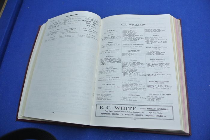The 1962 Edition of MacDonald's Irish Directory and Gazetteer