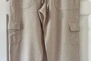 Size 12 Linen Mix Cropped Trousers by Gap
