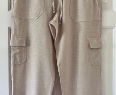 Size 12 Linen Mix Cropped Trousers by Gap