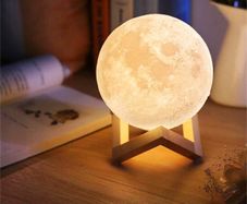 Moon Lamp Table Lamp Touch Night Light Multi Color