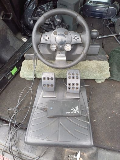 Logitech driving wheel
