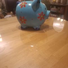 Large Ceramic Piggy Bank