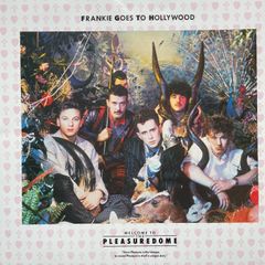 Frankie goes to Hollywood. Original Irish translucent 1984 release.  Welcome to the pleasuredome double vinyl record in vg+ condition